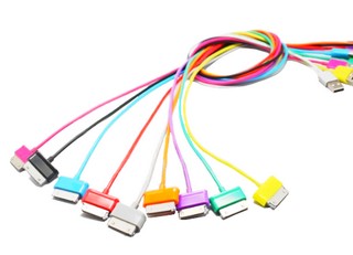 4World Kabel USB 2.0 pro Galaxy Tab pÅenos dat/nabÃ­jenÃ­ 1.0m ÄernÃ½