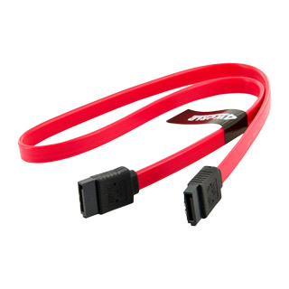 4World HDD kabel | SATA 3 | SATA | 45cm | petlice | ÄervenÃ½