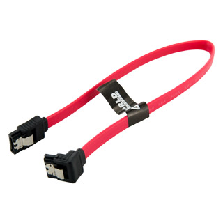 4World HDD kabel | SATA 3 | 30cm | petlice | ÄervenÃ½