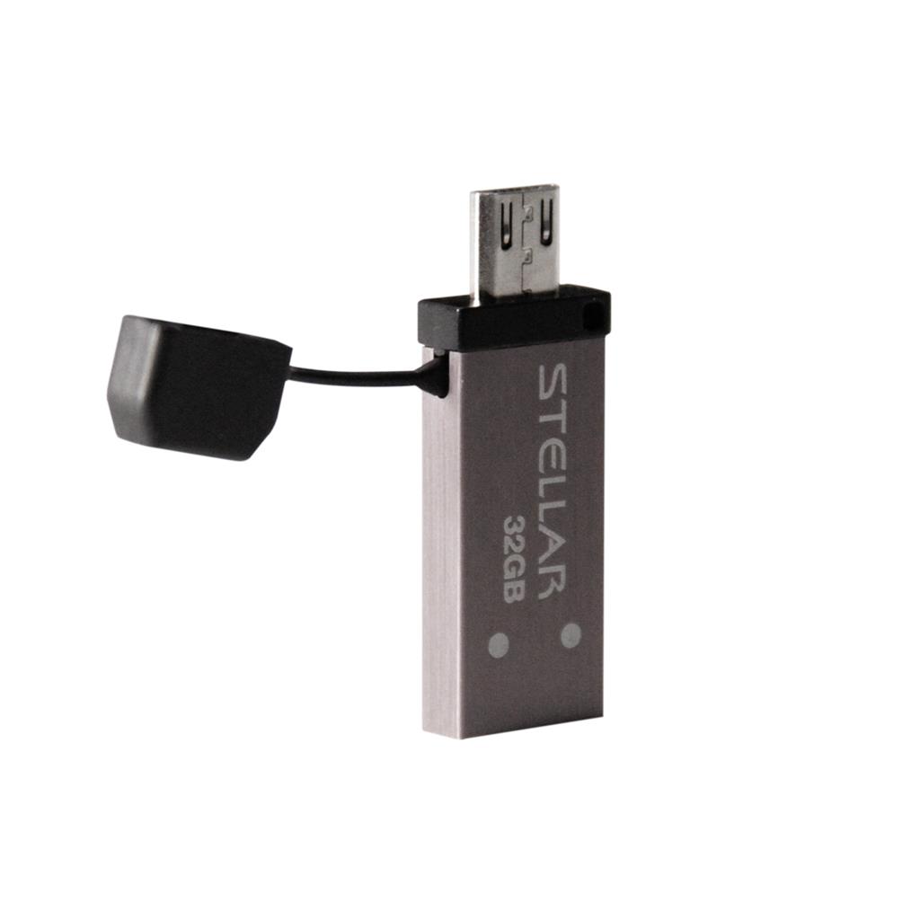 Patriot Stellar 32GB USB 3.0 flashdisk, USB OTG (USB + micro USB porty), 140MB/s