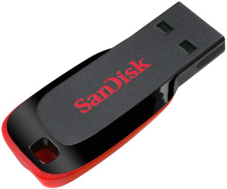 SanDisk Cruzer BLADE 8GB USB 2.0 (zÃ¡pis: 7MB/s; ÄtenÃ­: 18MB/s)