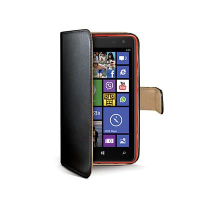 Celly WALLY pouzdro pro Nokia Lumia 625, eko kÅ¯Å¾e, ÄernÃ©