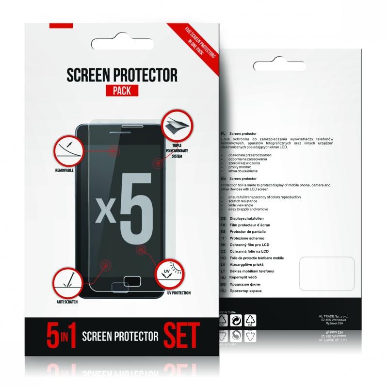 GT ochrannÃ¡ folie pro Samsung SM-G900F Galaxy S5 | 5-pack