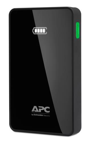 APC Mobile Power Bank, 5000mAh Li-polymer (for smatphones, tablets) Black