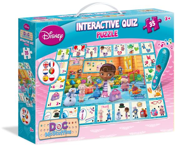 Interactive Quiz Puzzle Clinic for soft toys