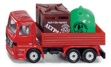 Siku series 08 truck with containers for waste