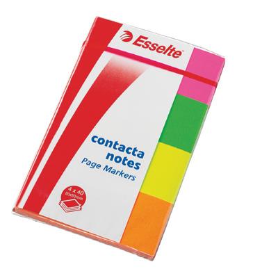 Indexing sticky notes Contacta Esselte