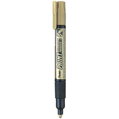 Marker pen with oil cartridge MMP20 Pentel white