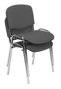 Conference chair: ISO chrome C-11, black