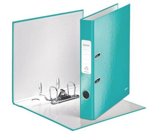 Lever arch file: WOW Leitz 180Â°, A4/50mm, turquoise