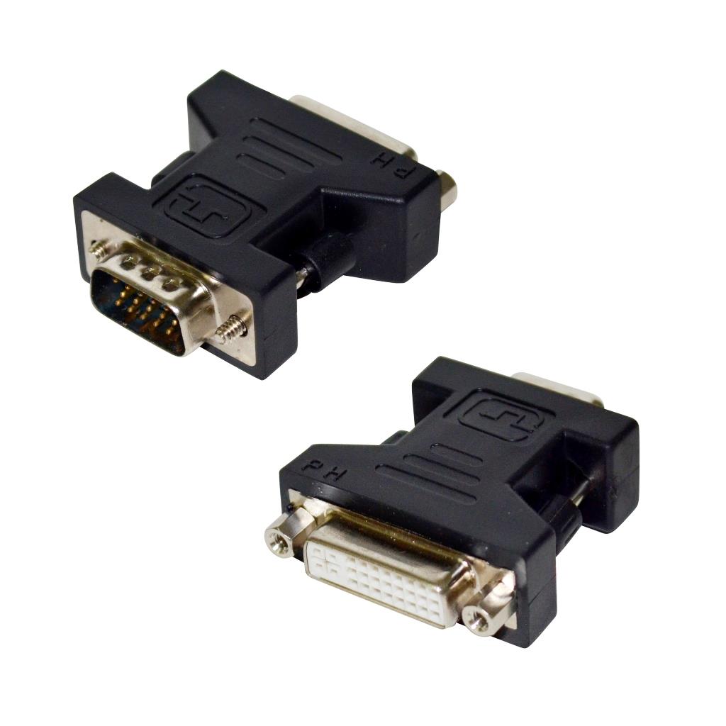 Vakoss Adapter VGA M -> DVI F TC-D118K black