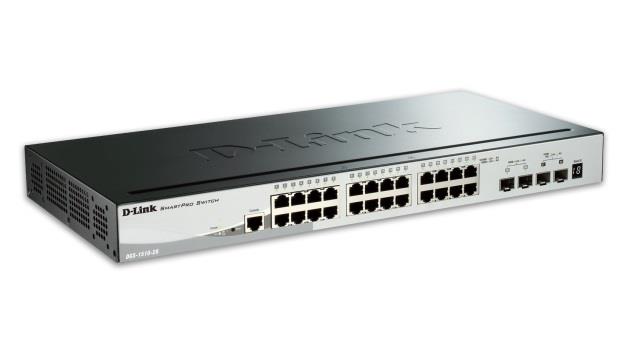 D-Link 52-Port Gigabit Stackable SmartPro Switch 2x SFP and 2x 10G SFP+ ports