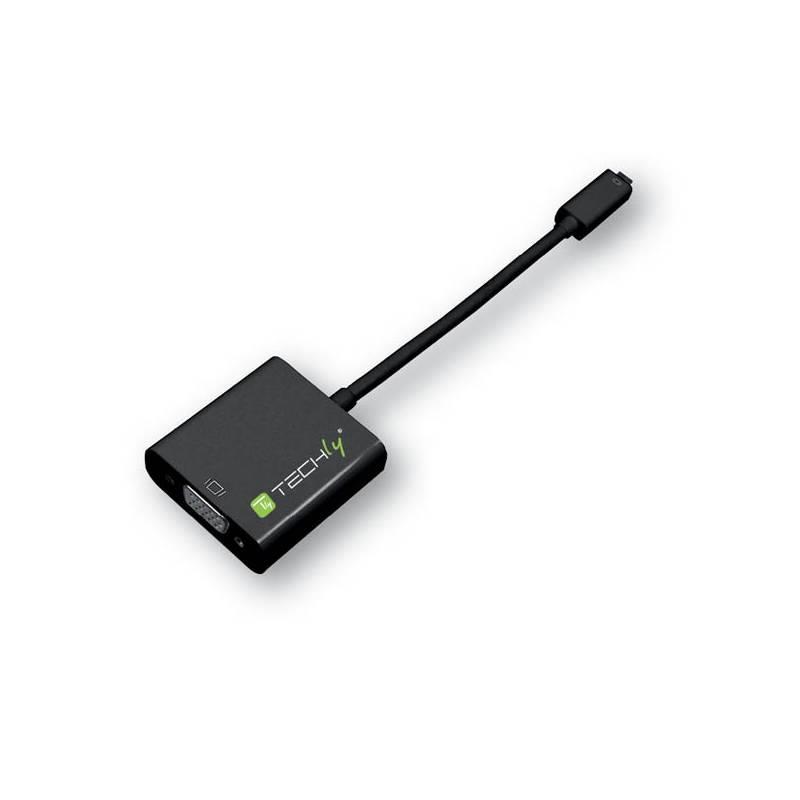 Techly Konvertor micro HDMI (D) samec na VGA samici