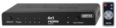 Unitek Y-5410 swittch HDMI 4 in - 1 out