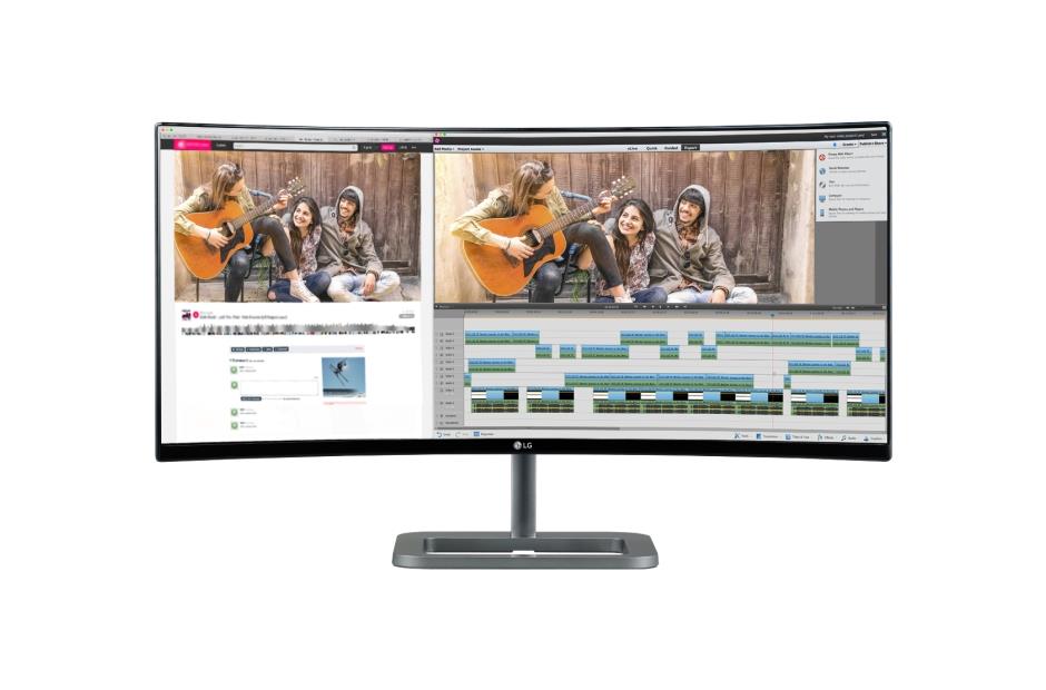 Monitor LG 34UC87C-B 34'' IPS 5ms, QHD, HDMI, DP, Curved UltraWide