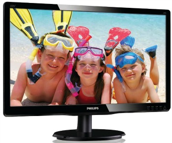 Philips LCD 220V4LSB/00 22'' LED,5ms,DC10mil:1, DVI,1680x1050,Ä