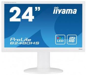Iiyama LCD-LED 23.6'' Prolite B2480HS-W1 Full HD, 2ms, HDMI, DVI, repro, bÃ­lÃ½