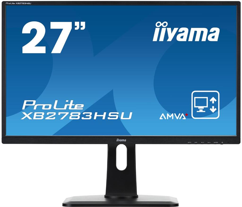 Iiyama LCD-LED 27'' Prolite XB2783HSU, Full HD, 4ms, DVI, DisplayPort, repro, Ä