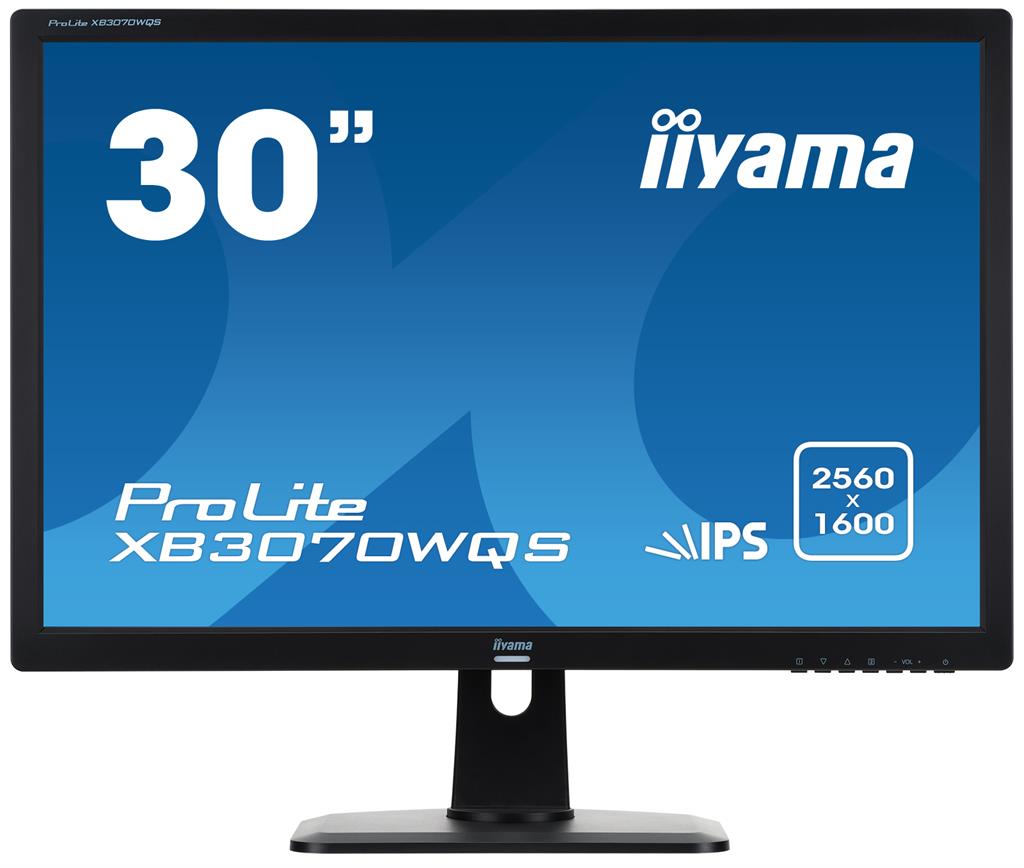 Iiyama LCD-LED Prolite XB3070WQS-B1 30'' IPS LED, WQS, HDMI, DP, HDCP, ÄernÃ½