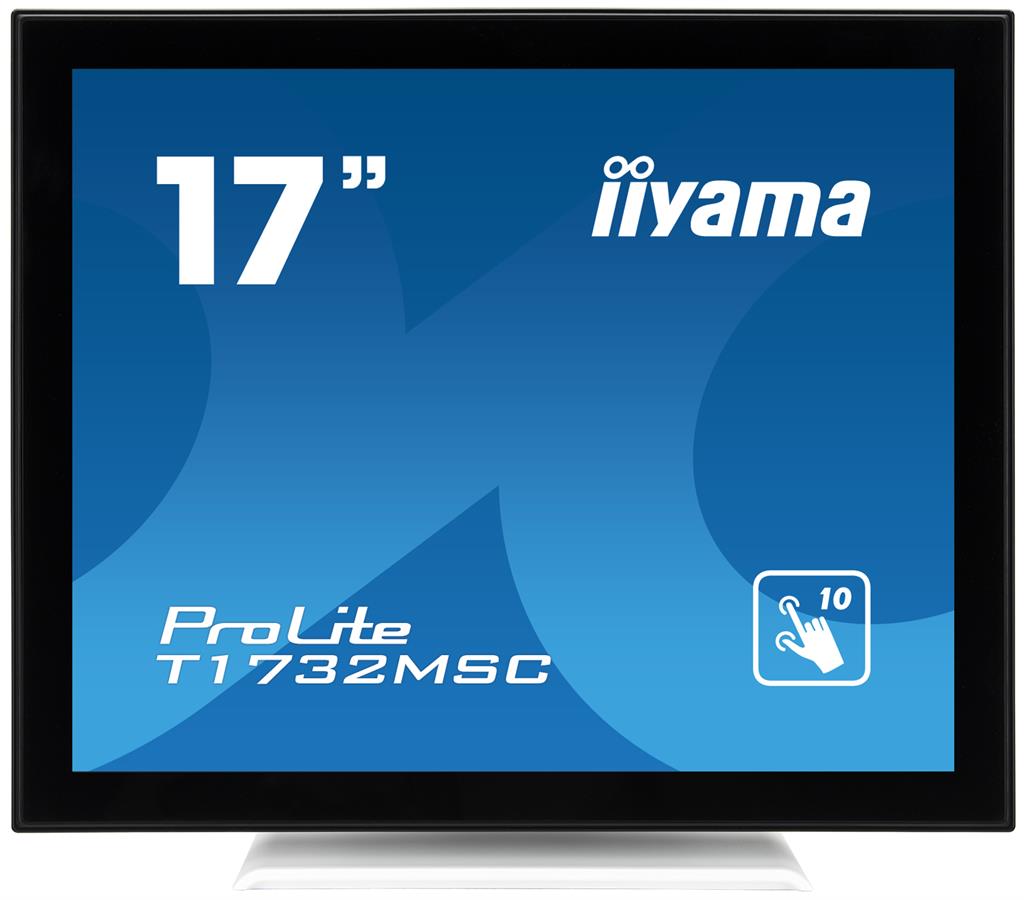 Touchscreen monitor Iiyama T1732MSC-W1X 17'', 5ms, VGA, DVI-D, USB