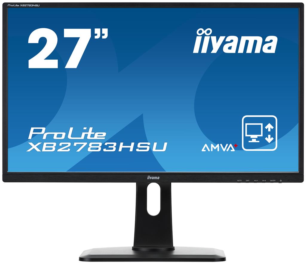Iiyama LCD-LED 27'' Prolite XB2783HSU, Full HD, 4ms, DVI, DisplayPort, repro, Ä