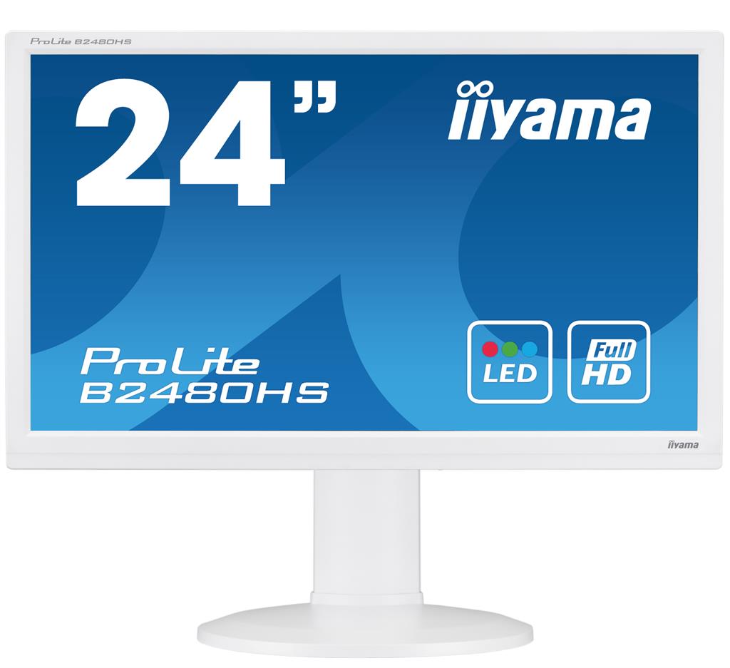 Monitor Iiyama B2480HS-W2 23.6inch, TN, Full HD, HDMI, speakers