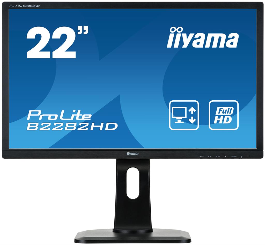 Monitor Iiyama B2282HD 21.5inch, TN, Full HD, D-Sub/DVI-D