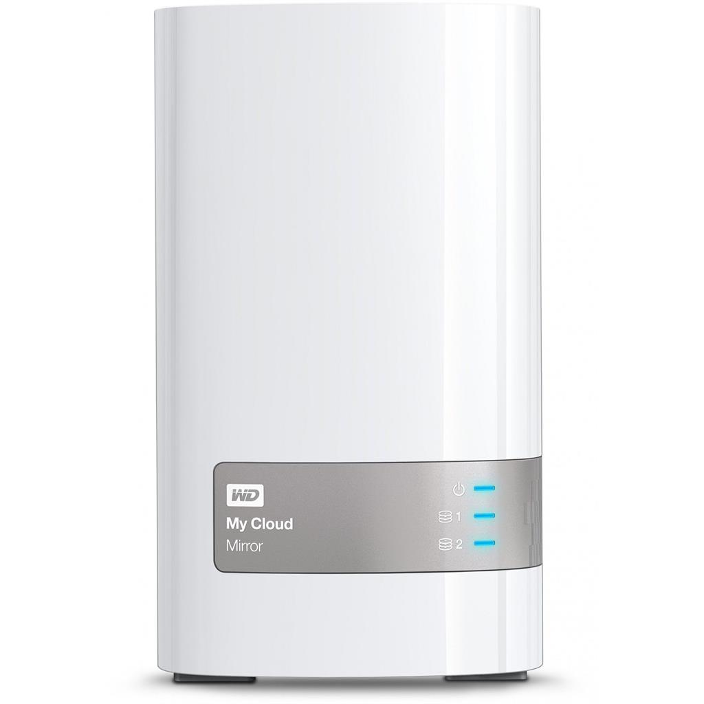 WD My Cloud 8TB (2x4TB) Mirror Personal Cloud Storage LAN RAID, USB 3.0