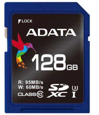 ADATA Premier Pro SDXC karta 128GB UHS-I U3 Class 10 (95/60MB/s)