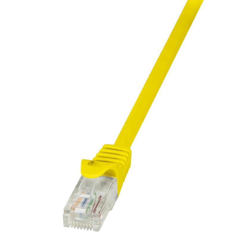 LOGILINK - Patch kabel Cat.6 U/UTP EconLine 3,00m Å¾lutÃ½