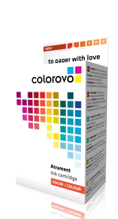 Inkoust COLOROVO 521-Y | Yellow | 11 ml | Bez Äipu | Canon CLI-521Y
