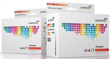 Photopack | COLOROVO inks + 20 sheet glossy paper | Canon PGI-520, CLI-521
