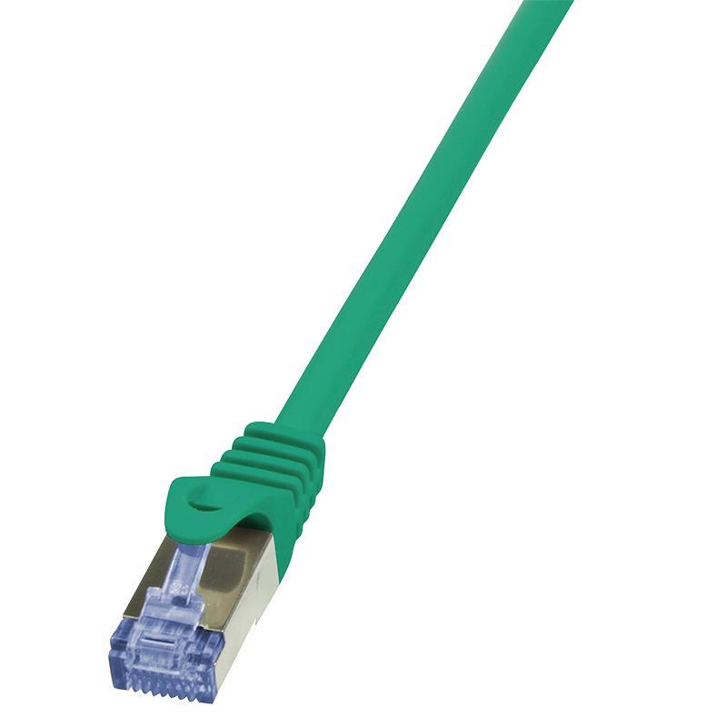 LOGILINK - Patch Cable Cat.6A 10G S/FTP PIMF PrimeLine zelenÃ½ 5m