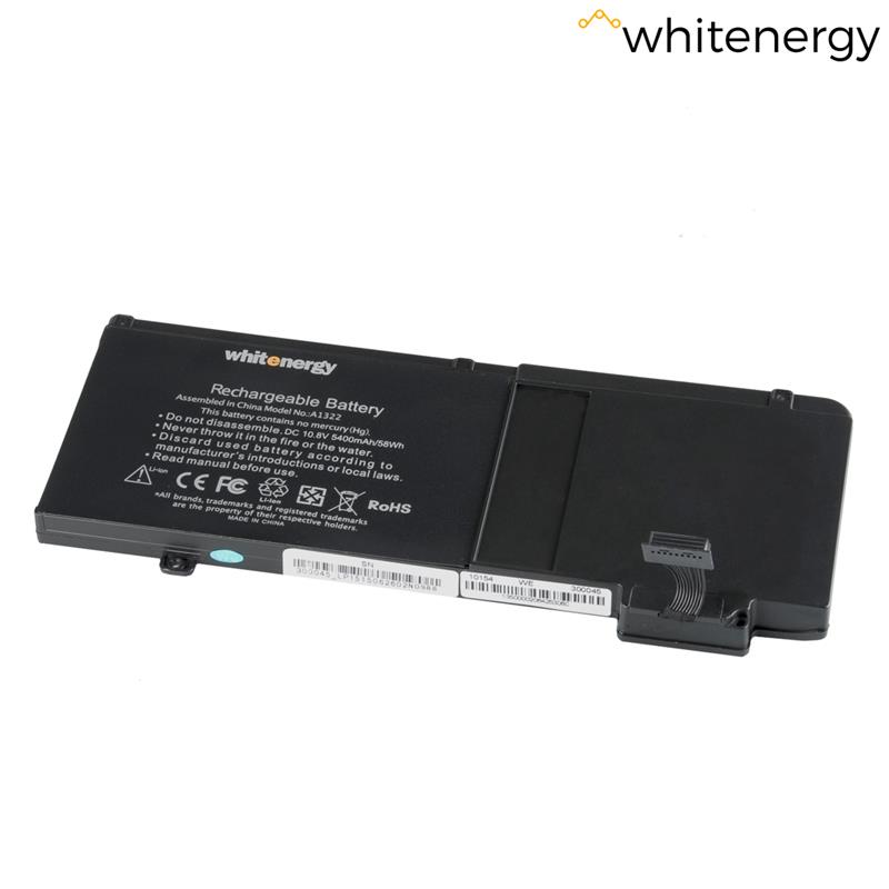 Whitenergy Premium baterie pro Apple MacBook A1322 10.8V Li-Ion 5400mAh ÄernÃ¡