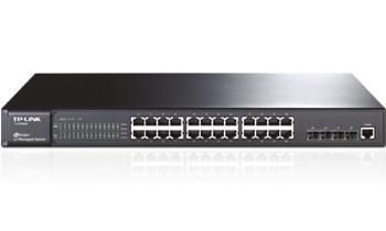 TP-Link TL-SG5428 19" Managed Gbit Switch, 24x 10/100/1000 + 4x SFP slots