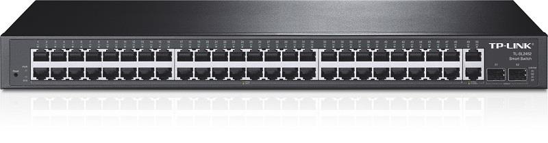 TP-Link TL-SL2452 Smart Switch 48x10/100 +2x Gbit RJ45 +2x Gbit SFP
