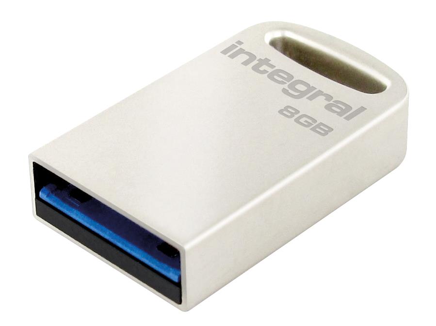 INTEGRAL Fusion 8GB USB 3.0 flashdisk (ÄtenÃ­ aÅ¾ 80MB/s; zÃ¡pis aÅ¾ 5MB/s)