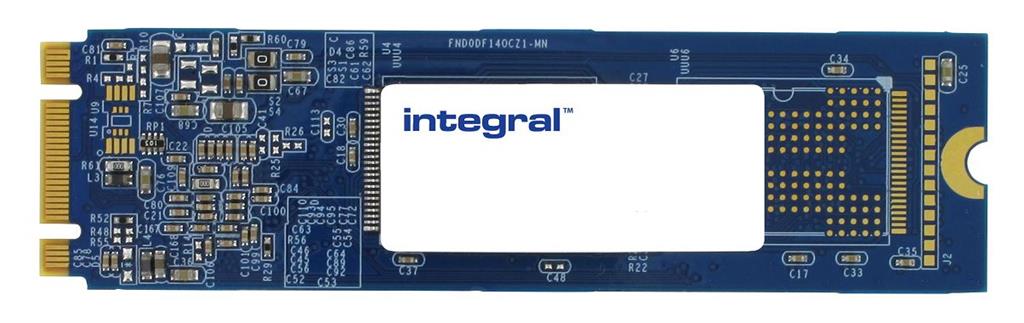 INTEGRAL SSD disk 64GB, SATA3, M.2 2280-D3-B-M, SMART TRIM (530MB/s; 430MB/s)