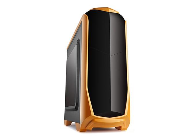 X2 PC case ATX - ISOLATIC - orange