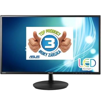 Asus LCD-LED VN247H 23.6'' wide FHD, 1ms GtG, DC 80mil:1, repro, 2xHDMI, Ä.