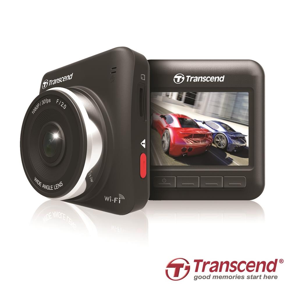 Transcend DrivePro 200 Car video recorder FULL HD 1080p, 2.4'' LCD, micro SDHC