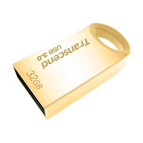 Transcend JetFlash 710 flashdisk 32GB, USB 3.0, pozlacenÃ½