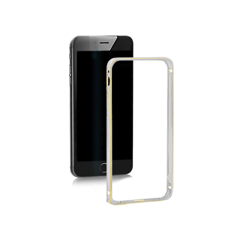 Qoltec Aluminum case for iPhone 5/5s | silver