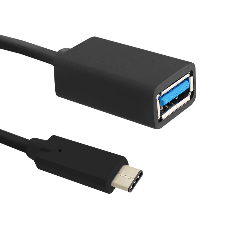 Qoltec Cable USB 3.1 typC Male / USB 3.0 A F | 0,5m