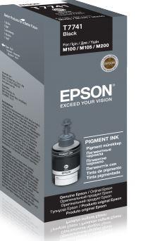 Ink Epson T7741 Black bottle | M series