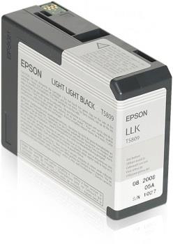 Ink Epson T5809 light light black| 80 ml | Stylus Pro 3880