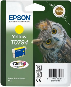 Inkoust Epson T0794 yellow | Stylus Photo 1400