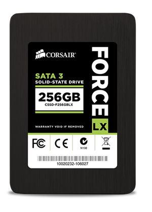 Corsair SSD Force LX Series 256GB SATA III 2.5'' (560MB/s; 300MB/s), 7mm