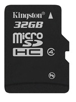 Kingston Micro SDHC karta 32GB Class 4