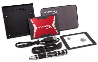 HyperX Savage SSD disk 120GB SATA3, 2.5'', 7mm (ÄtenÃ­/zÃ¡pis;560/360MB/s), kit